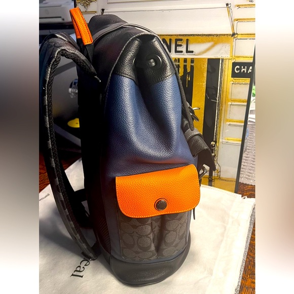 AUTHENTIC COACH HUDSON BACKPACK IN COLOR BLOCK - Picture 5 of 16